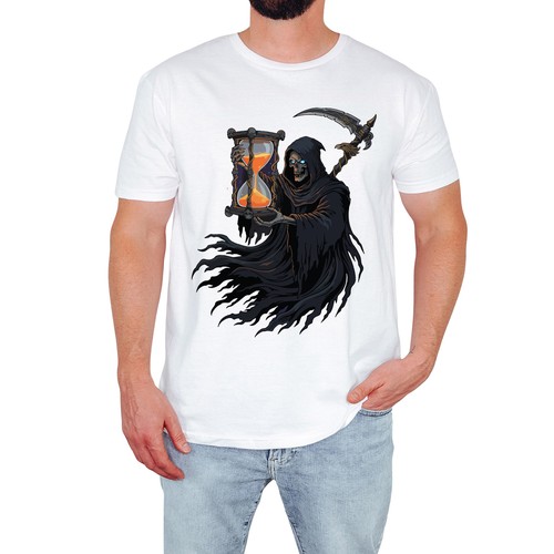 Grim reaper mens shirt dark - grim,