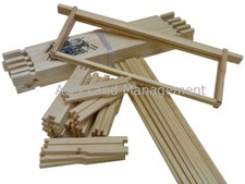 Bee Hive Frames Sn4 x 10 frame national Hoffman standard 1st Grade with pins 🐝