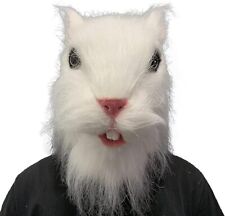 Mouse Furry Latex Mask Novelty Cute Animal Halloween Cosplay Party Rat Farm 