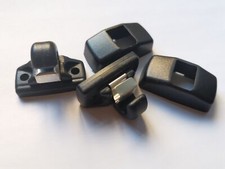 2x Sun Visor Hook Clip Bracket