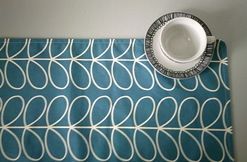 5ft teal blue table - 6.5ft,