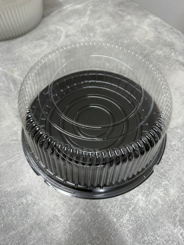 Lot round plastic cake - round,