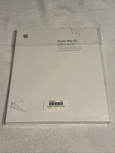 Power mac setup guide - g5,