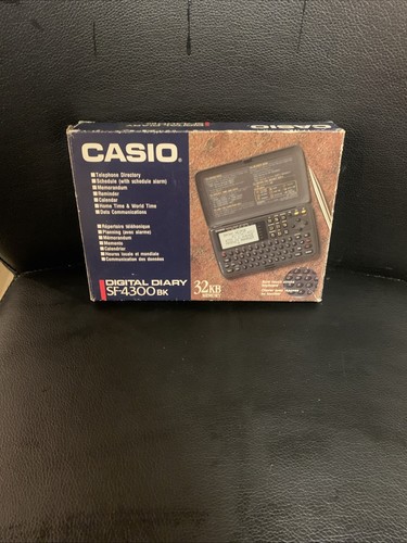 Vintage casio 4300bk - casio, sf-4300bk