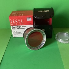 Titanium Penta Optics Day Night Vision Video Recording Hi-Res Lens.In Box VGC