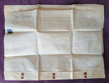 1803 Vellum Indenture Grimshaw