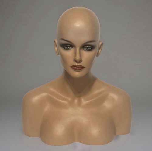 Female mannequin head - mannequin, &