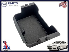 GENUINE FORD MONDEO 2014-19 CENTRE CONSOLE ARMREST STORAGE LID TRAY WITH RUBBER