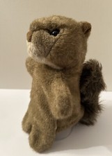 Dowman Imports Squirrel Hand Puppet  Leosco Collection 9”