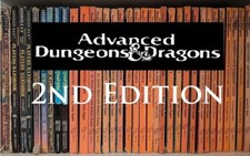 Dungeons and Dragons. 2nd Edition AD&D. RPG Multi-Listing. ***Updated***