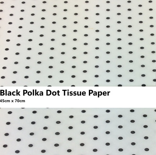 Polka dot tissue - dot, high