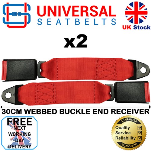 Universal red 30cm webbed - 2x,