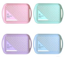 Anti-Slip Plastic Serving Tray