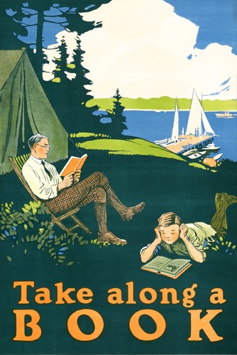 1910 take along book poster - book,