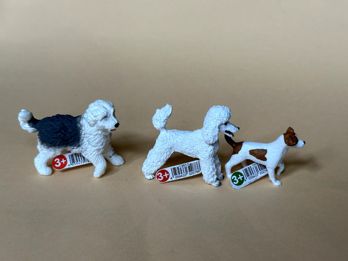 Schleich assorted dog - dog, bundle-