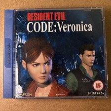 Resident Evil CODE: Veronica - Sega Dreamcast Game  only disc 2 with Manual