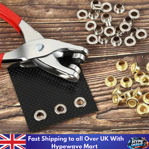 Steel eyelet pliers - hole, punch