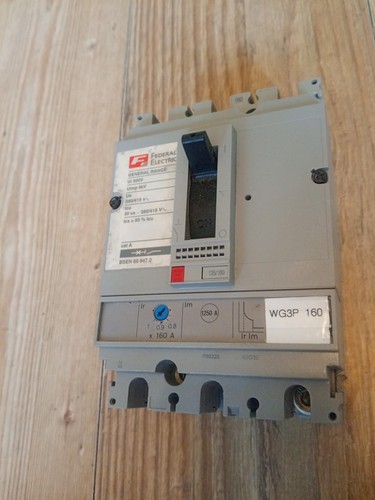Federal electric wg3p160 mccb - federal,