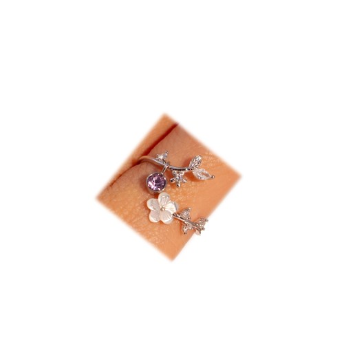 Birthstone flower rings for - birthstone,