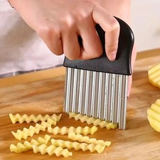 Crinkle Cutter Stainless Steel