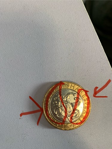 Rare mint error - rare, pound