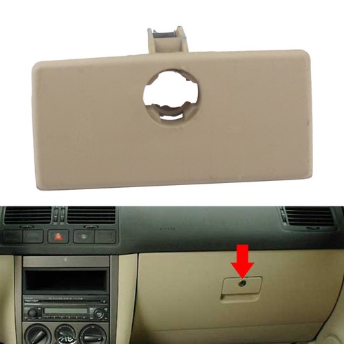 Glove box cover handle - glove, lock