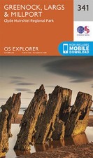 Greenock Largs and Millport Explorer Map 341 Ordnance Survey