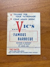 Vintage Vic's Famous Barbeque