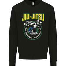 Jiu Jitsu Brazilian MMA Mixed Martial Arts Kids Sweatshirt Jumper