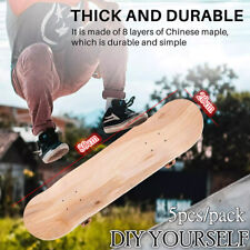 5X Wood Skate Decks Board DIY