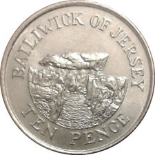1992 - Jersey - Bailiwick of Jersey - 10p Coin - Circulated