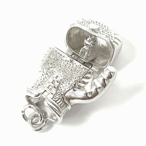 925 silver boxing - silver,