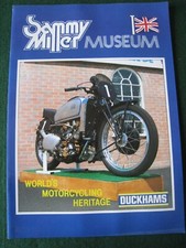 SAMMY MILLER MUSEUM WORLD'S MOTORCYCLING HERITAGE DUCKHAMS BROCHURE