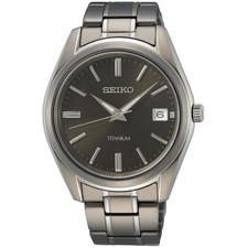 Seiko Titanium Black Sunray