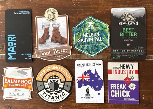 Various cask ale - pump, clip