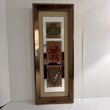 Framed Irish Celtic Tile Wall