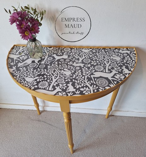 Half moon side table - side,