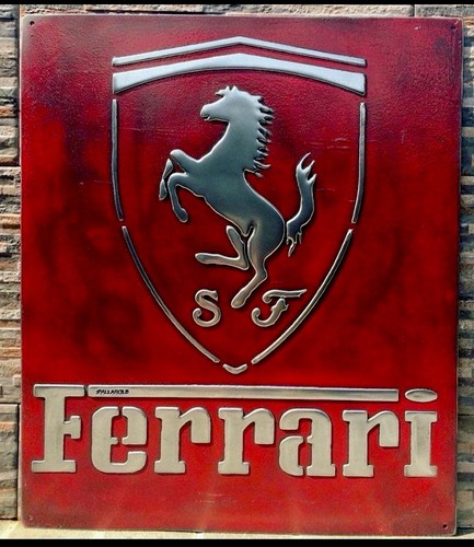 Ferrari hand cast aluminum - cast,