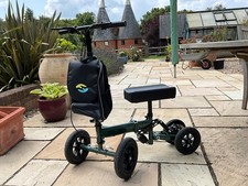 Helavo Knee Scooter with Puncture-Proof  Solid Rubber Tires  Knee Rover H1090