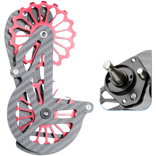 Carbon fiber rear derailleur - carbon,