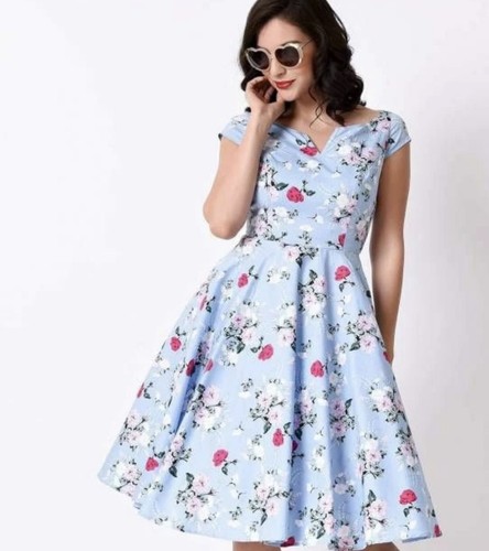 Hell bunny vixen blue - vixen,