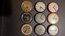 9x Vintage POP Swatch Cases