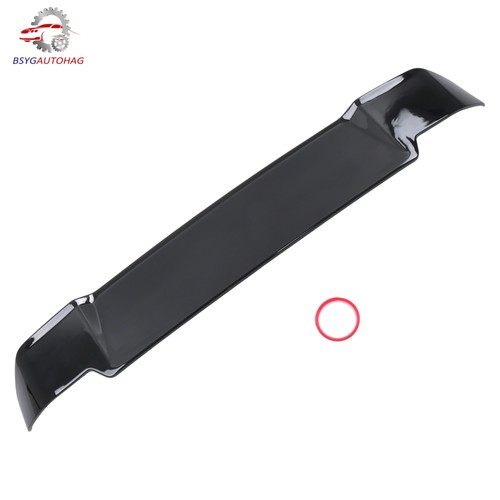 Gloss black roof spoiler - black,