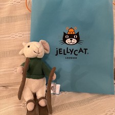 Jellycat Merry Skiing Mouse -