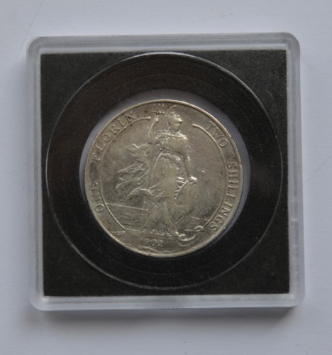 1902 florin edward vii silver - 1902,