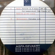 One Used AGFA Recording Reel