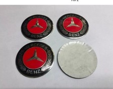4x Sticker Mercedes Car Wheel
