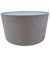 Linen Drum Lamp Shade Habitat