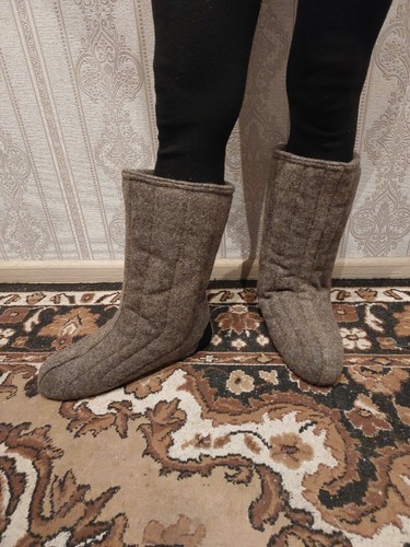 Felt men boots - boots, valenki