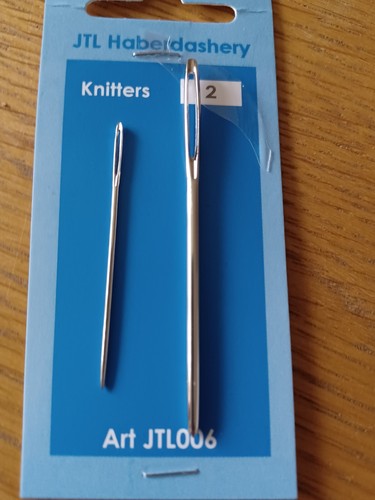 Knitters wool needles large - knitters,